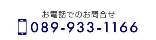 お電話でのお問合せはこちらから  TEL: 089-933-1166